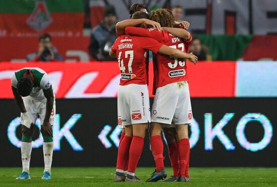 Russia Soccer Premier-League Lokomotiv - Spartak 