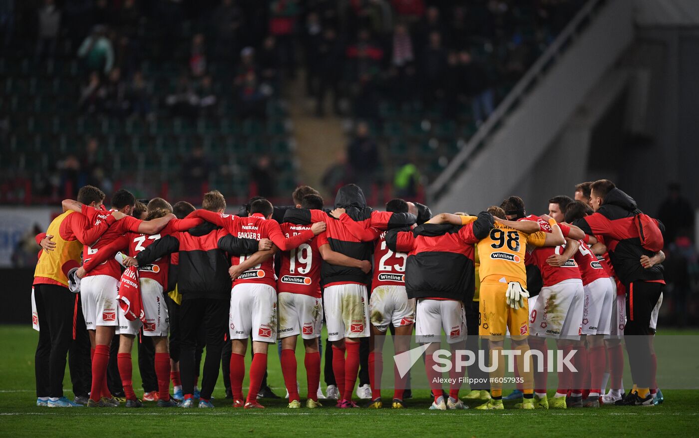 Russia Soccer Premier-League Lokomotiv - Spartak 