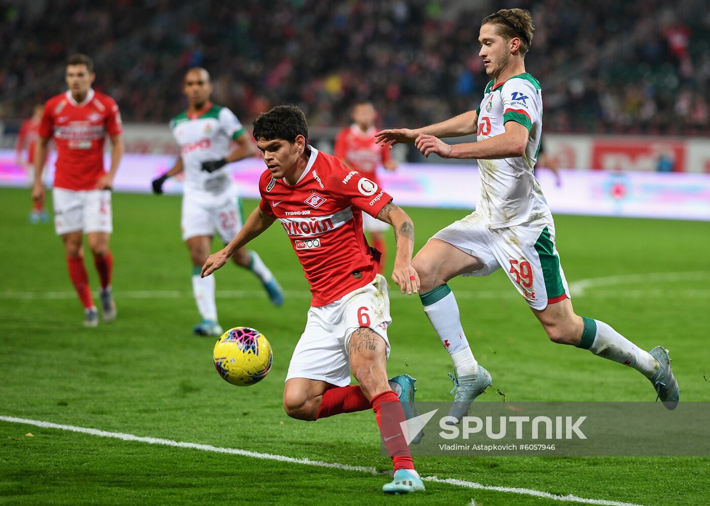 Russia Soccer Premier-League Lokomotiv - Spartak
