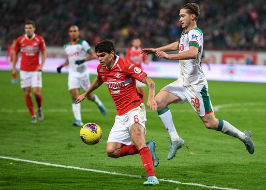 Russia Soccer Premier-League Lokomotiv - Spartak 