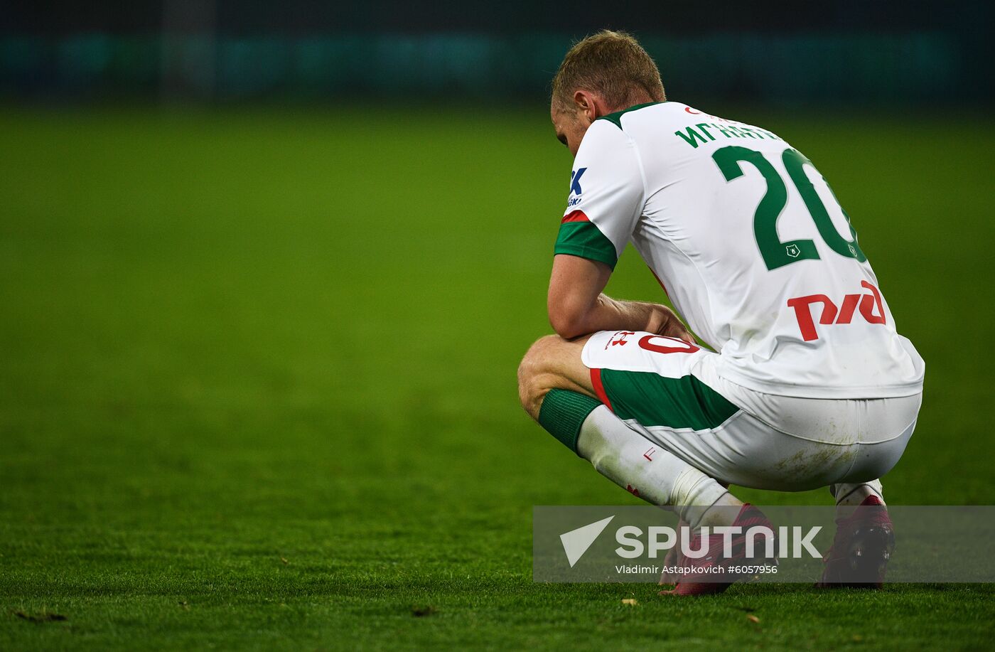 Russia Soccer Premier-League Lokomotiv - Spartak