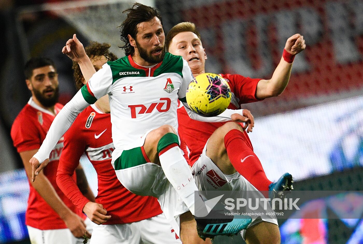 Russia Soccer Premier-League Lokomotiv - Spartak 