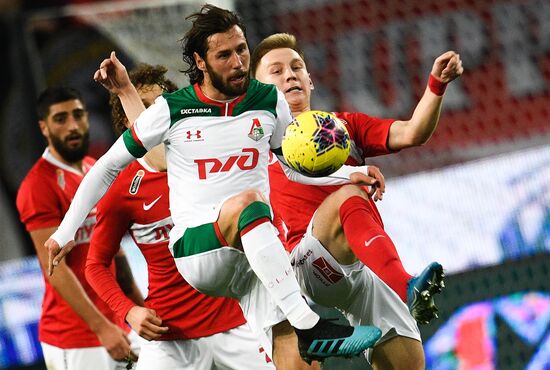 Russia Soccer Premier-League Lokomotiv - Spartak 