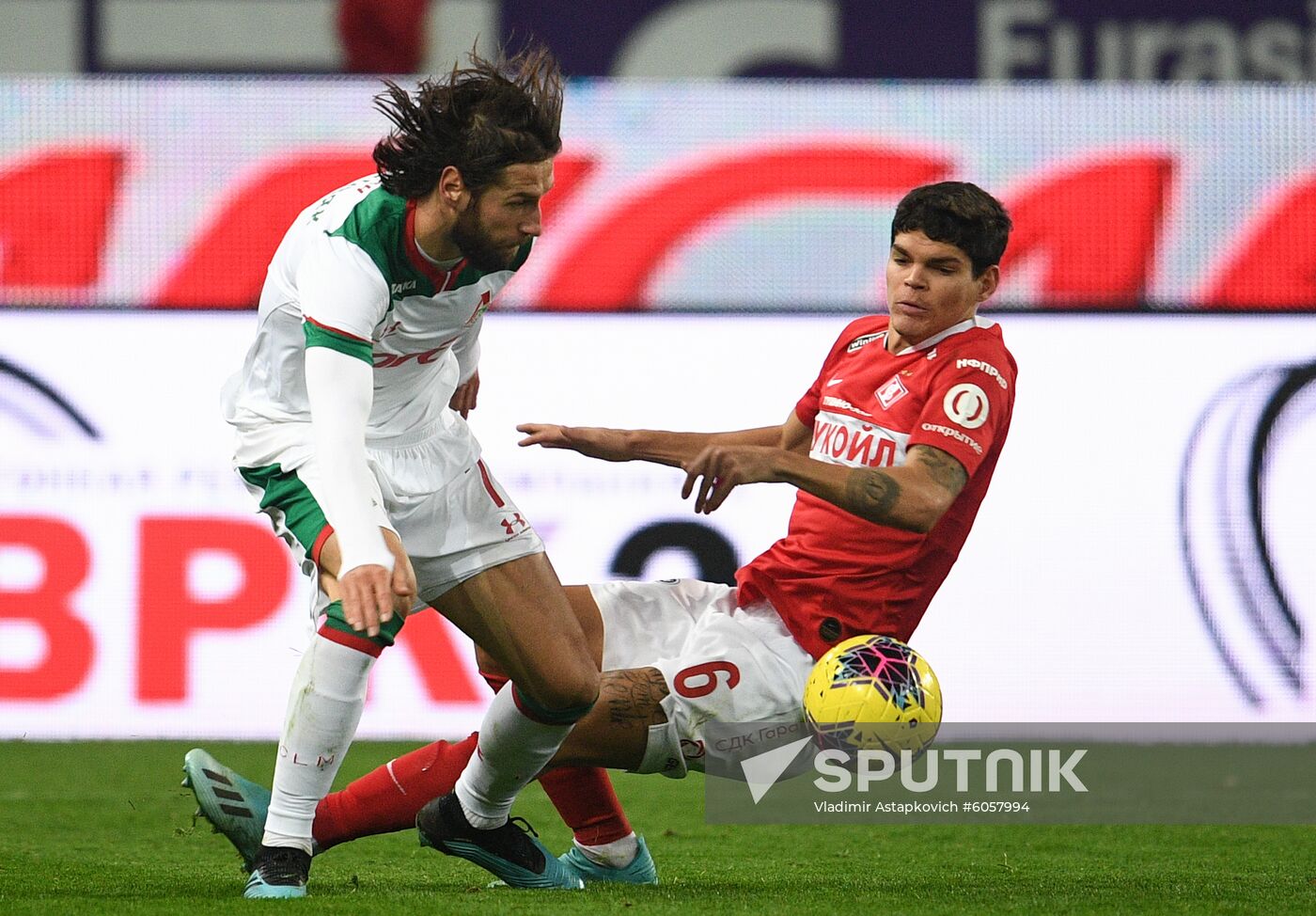 Russia Soccer Premier-League Lokomotiv - Spartak 