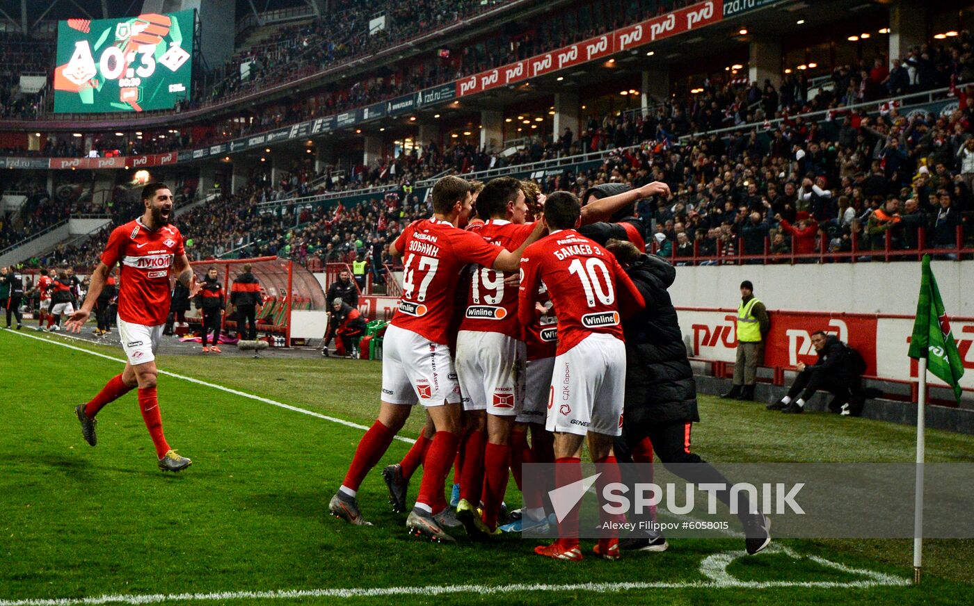 Russia Soccer Premier-League Lokomotiv - Spartak 