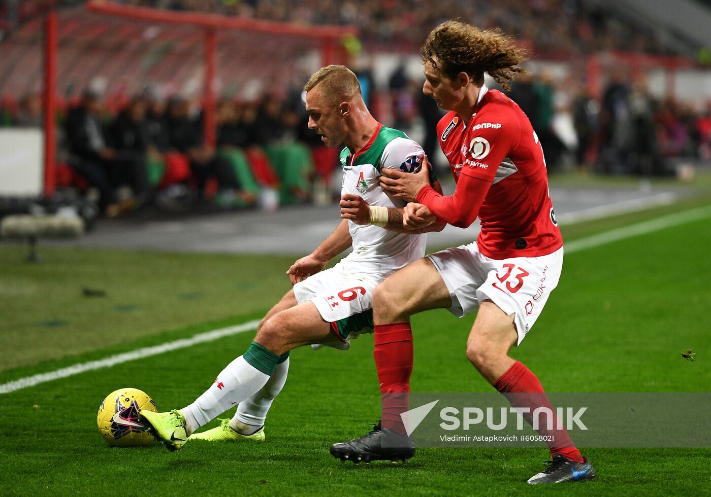Russia Soccer Premier-League Lokomotiv - Spartak 