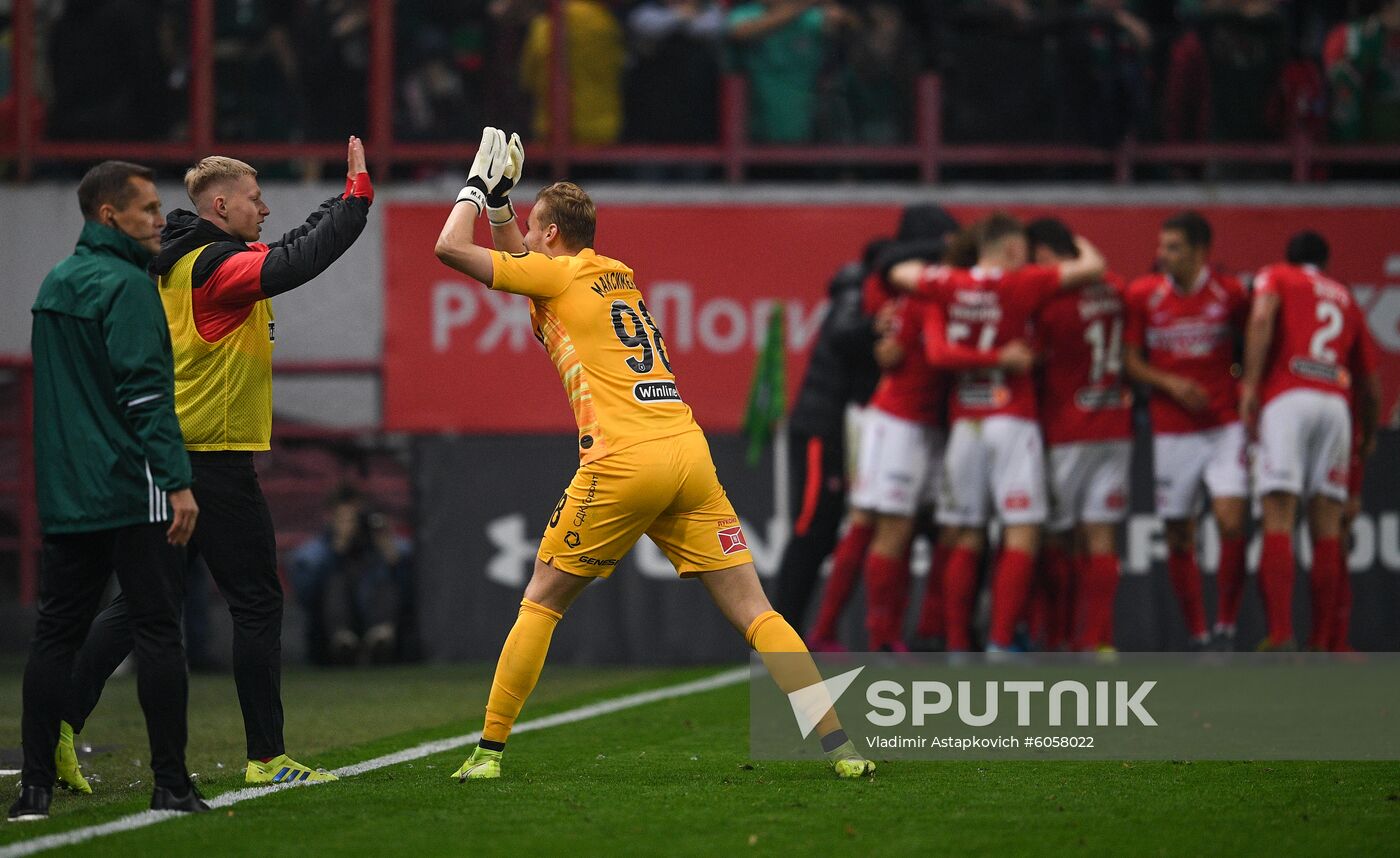 Russia Soccer Premier-League Lokomotiv - Spartak