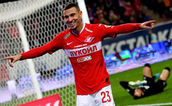 Russia Soccer Premier-League Lokomotiv - Spartak 