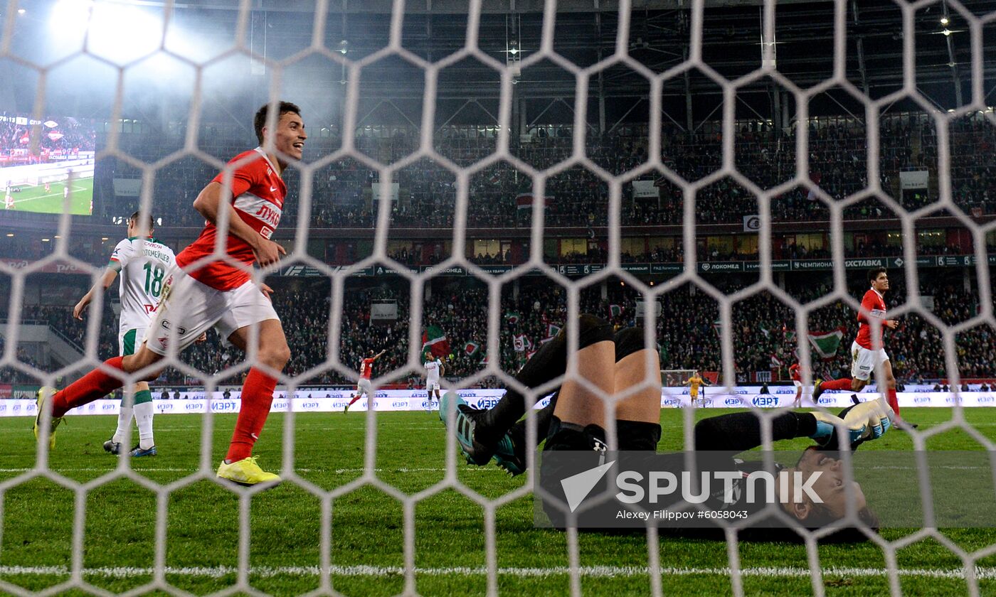 Russia Soccer Premier-League Lokomotiv - Spartak