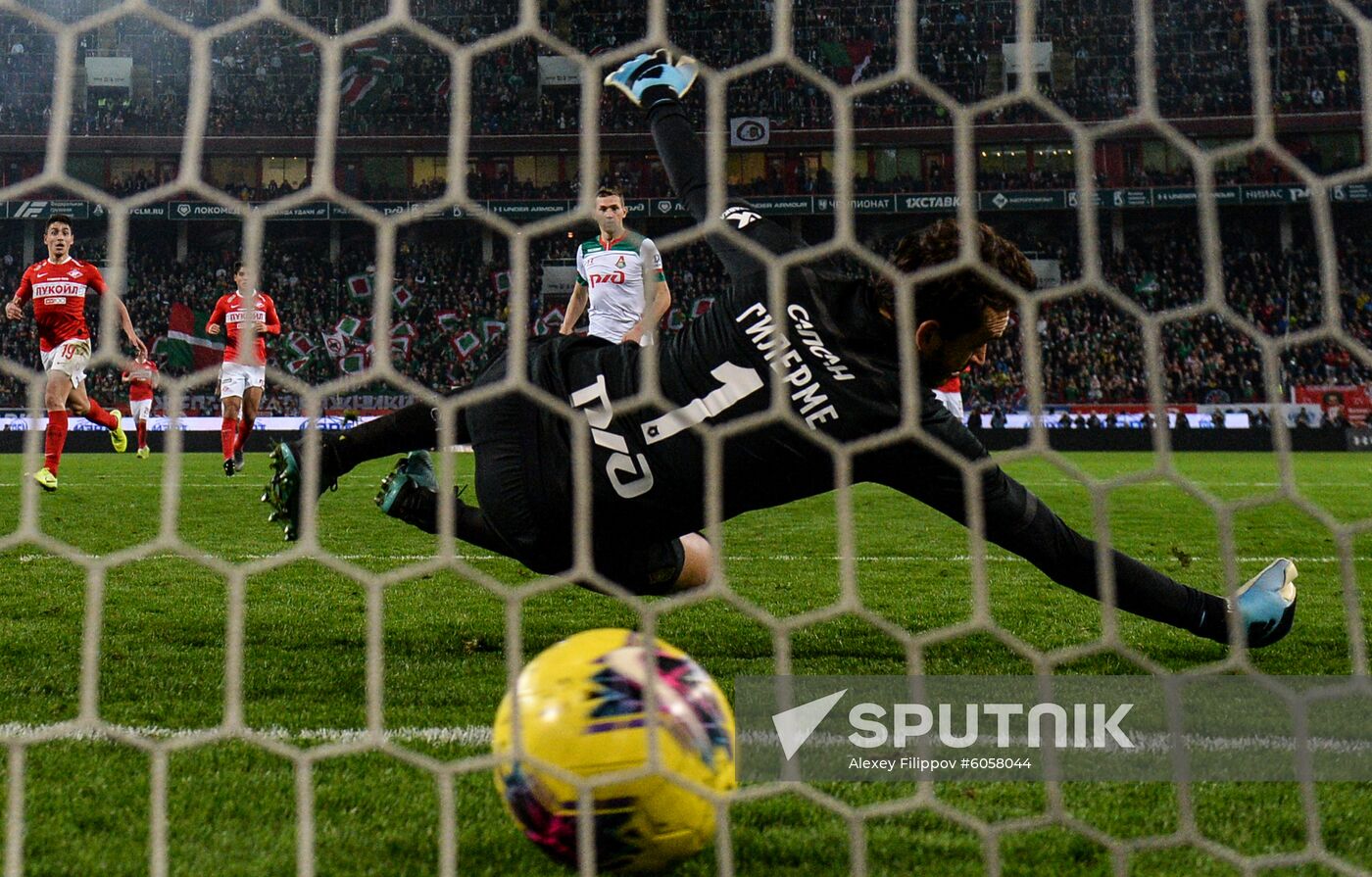 Russia Soccer Premier-League Lokomotiv - Spartak 