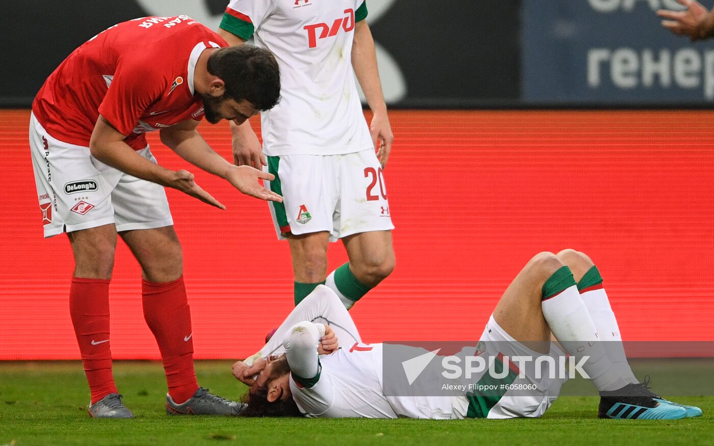Russia Soccer Premier-League Lokomotiv - Spartak