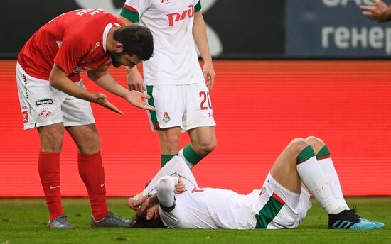 Russia Soccer Premier-League Lokomotiv - Spartak 