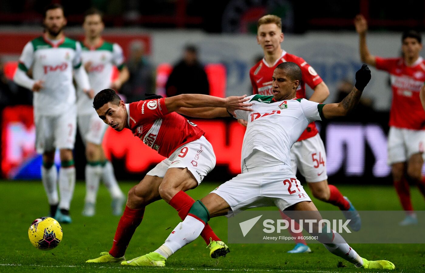 Russia Soccer Premier-League Lokomotiv - Spartak