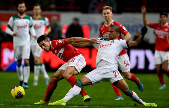 Russia Soccer Premier-League Lokomotiv - Spartak 