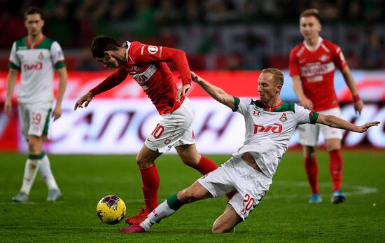 Russia Soccer Premier-League Lokomotiv - Spartak 