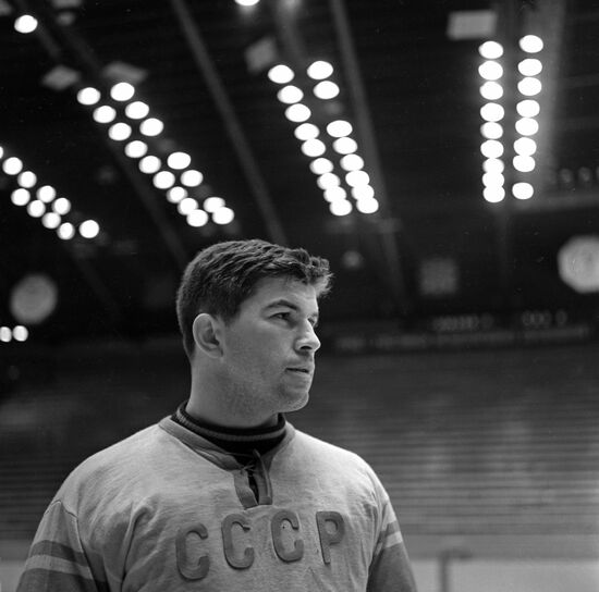 Hockey player Viktor Konovalenko