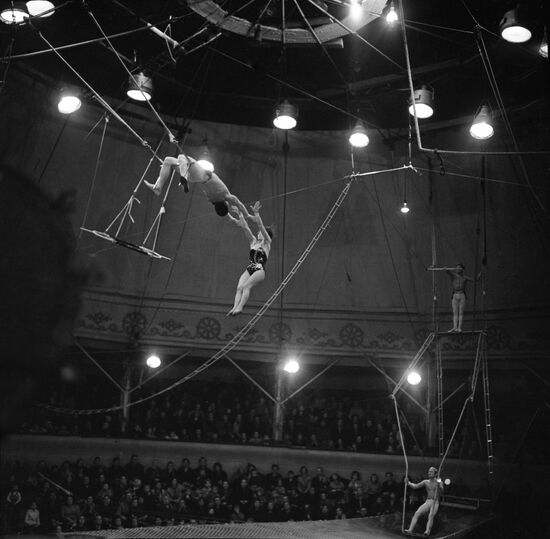 Circus on Moscow's Tsvetnoi Boulevard