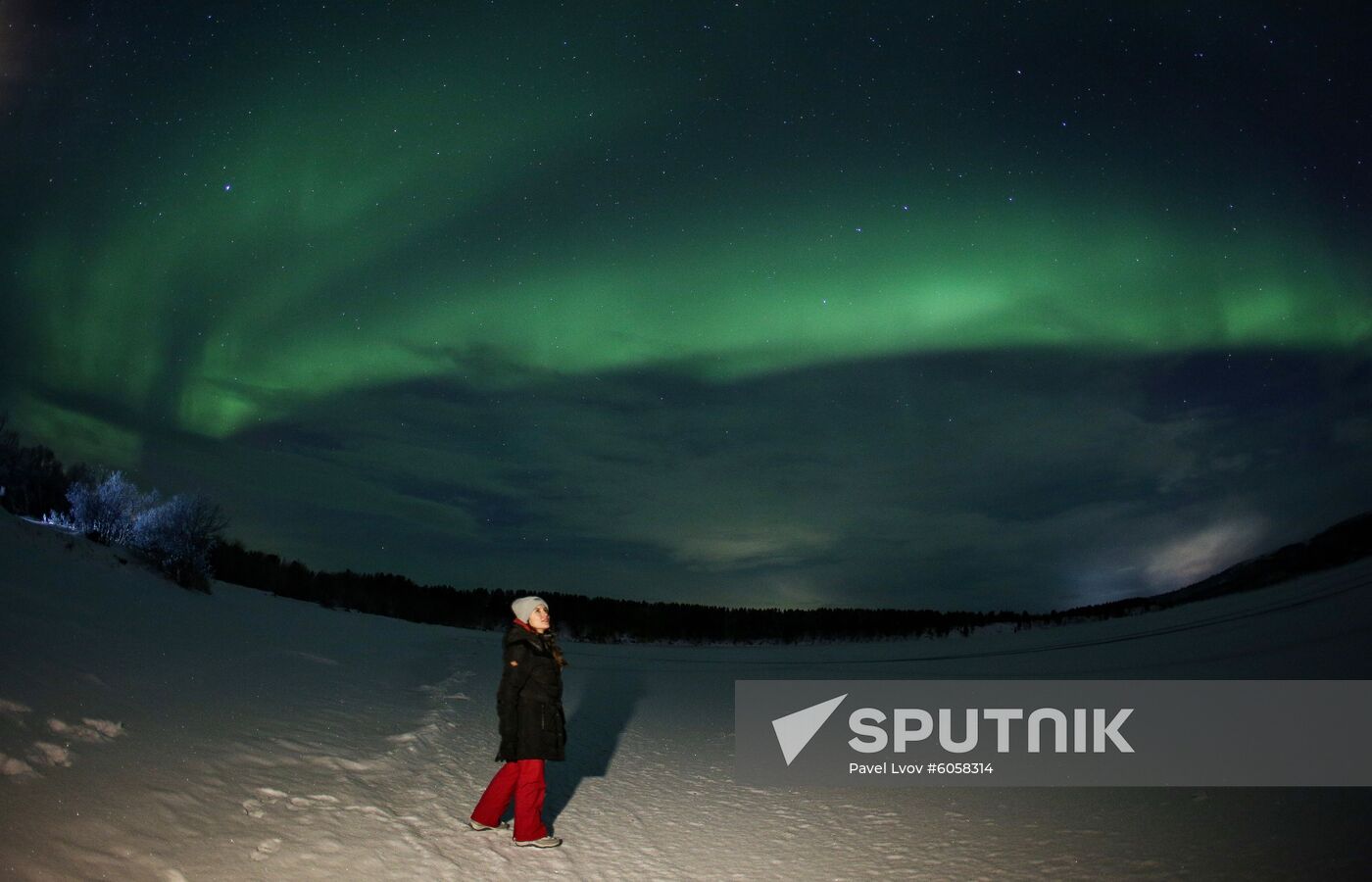 Russia Aurora Borealis