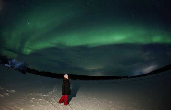 Russia Aurora Borealis