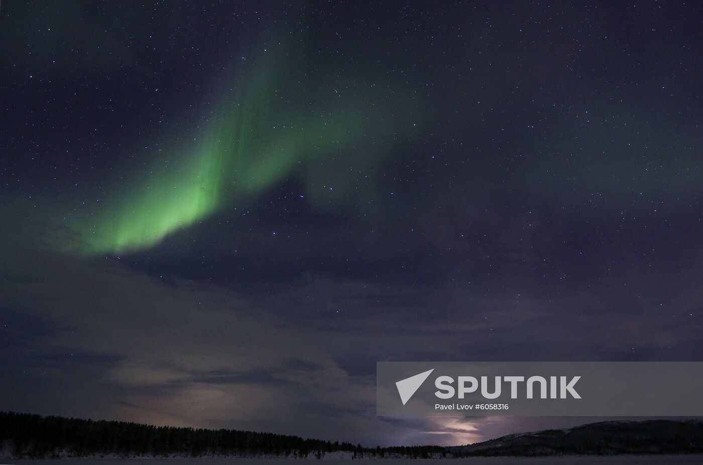 Russia Aurora Borealis