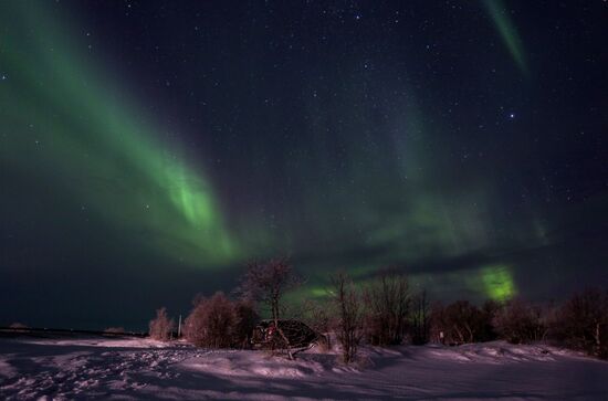 Russia Aurora Borealis