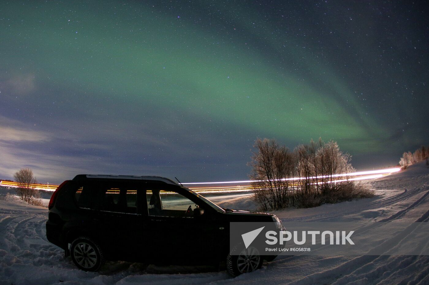 Russia Aurora Borealis