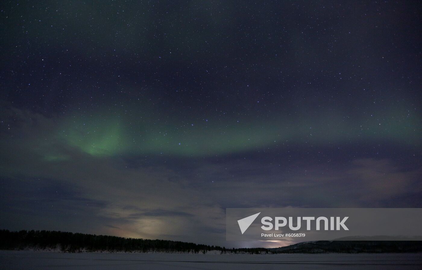 Russia Aurora Borealis
