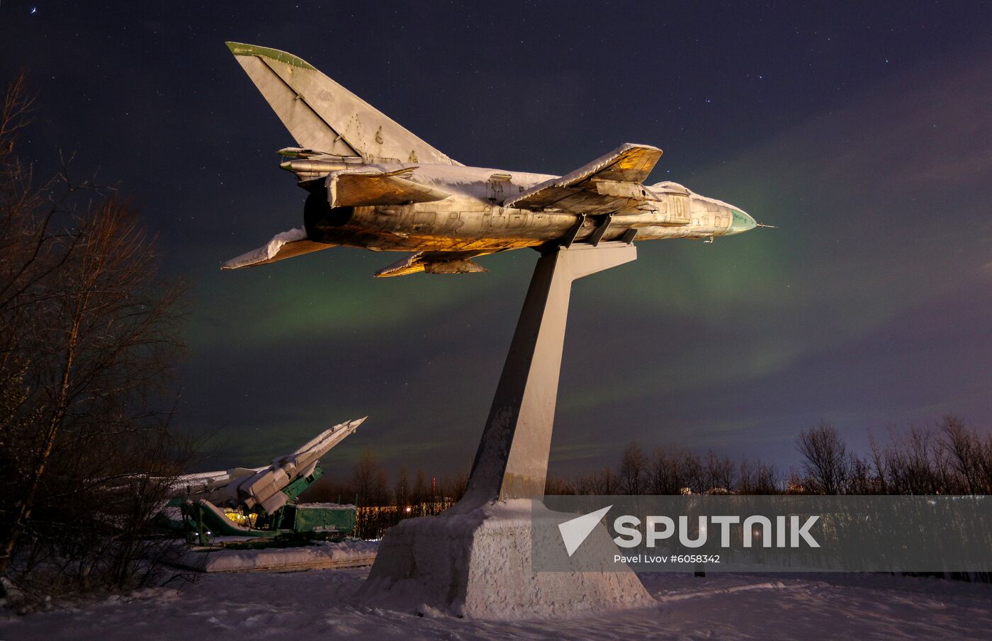 Russia Aurora Borealis
