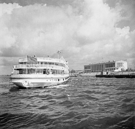 River terminal in Kazan