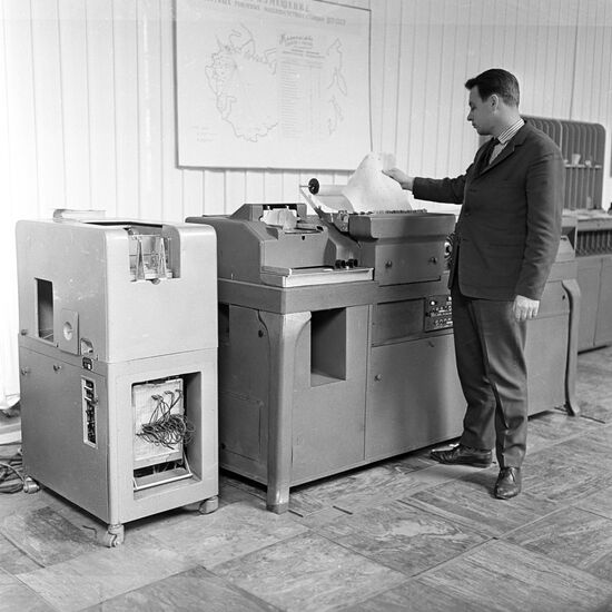 Punch-tape computer