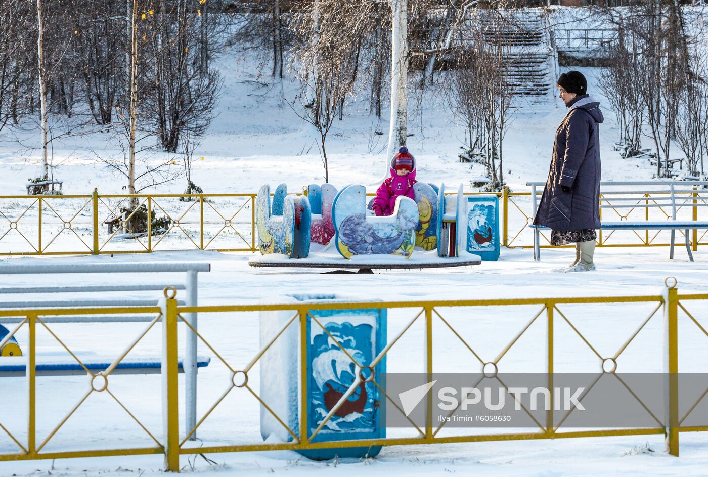 Russia Snowfall