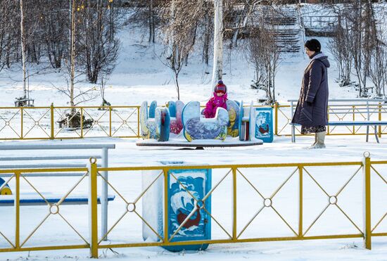 Russia Snowfall