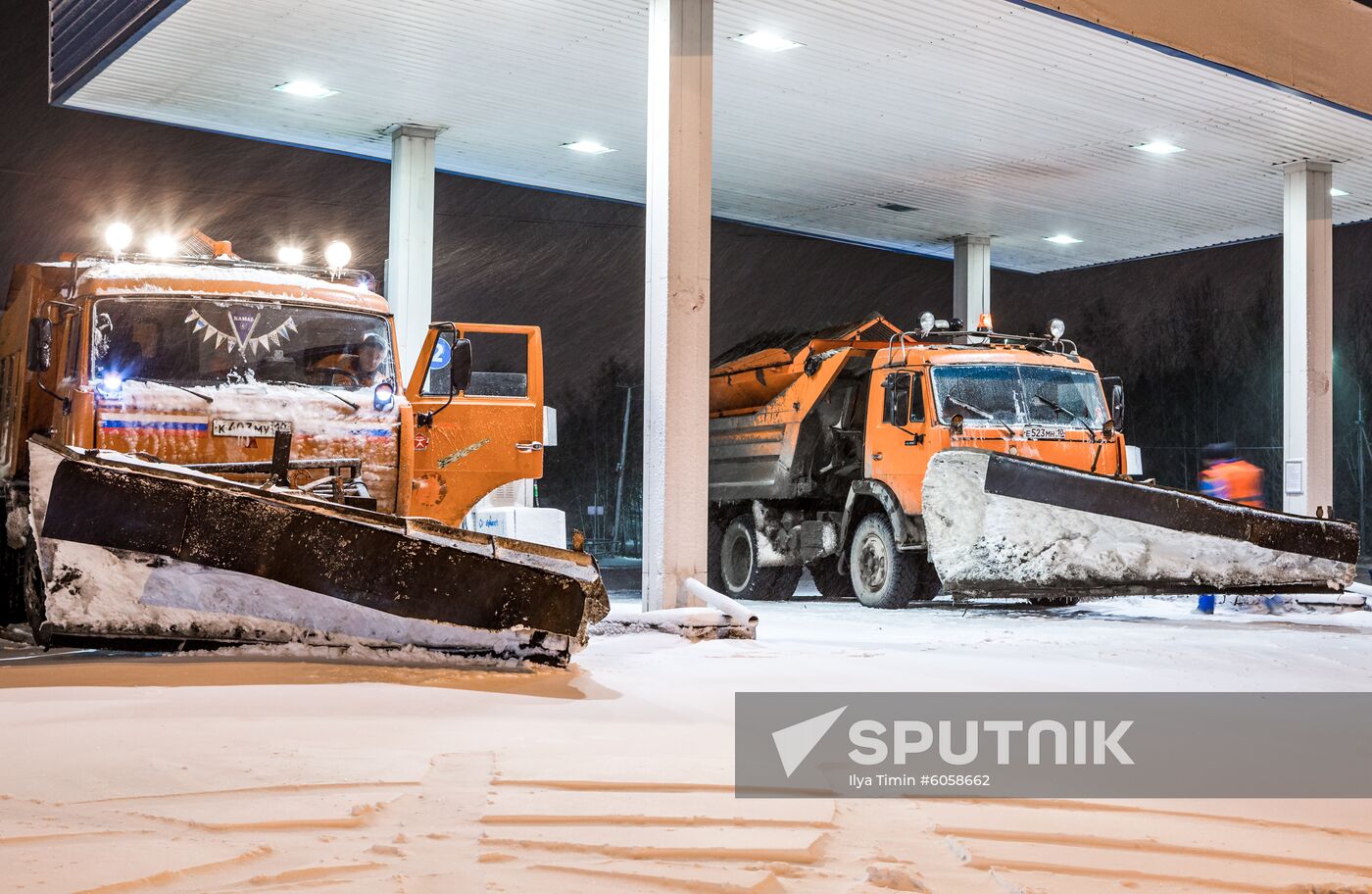 Russia Snowfall