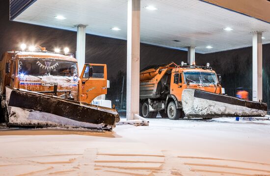 Russia Snowfall