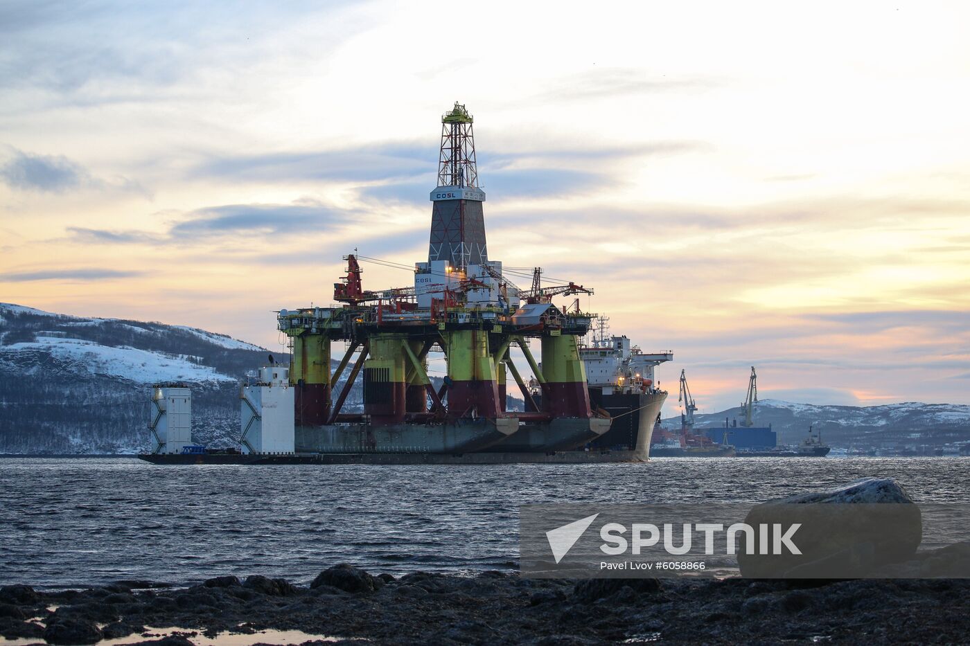 Russia Floating Drill Rig