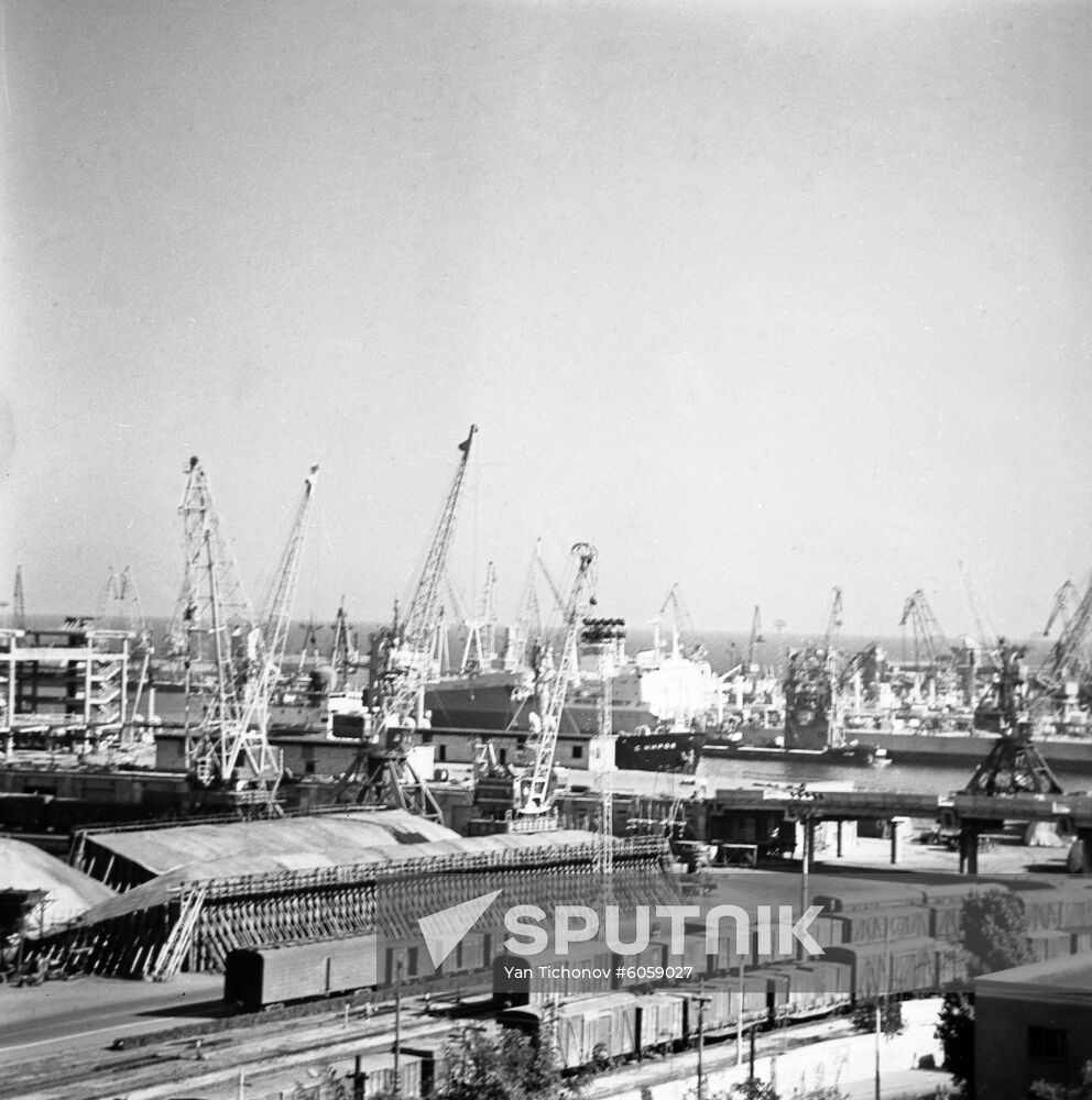 Odessa's commercial seaport