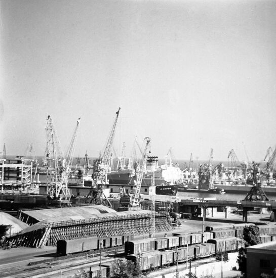 Odessa's commercial seaport