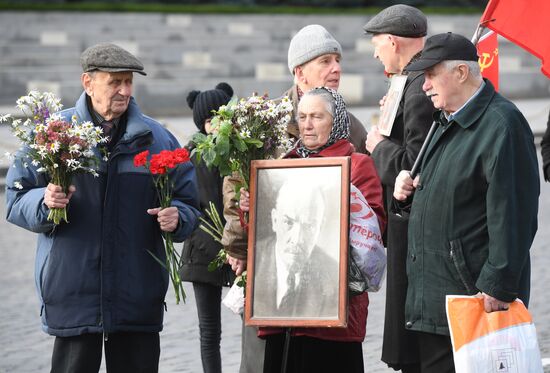 Russia October Revolution Anniversary