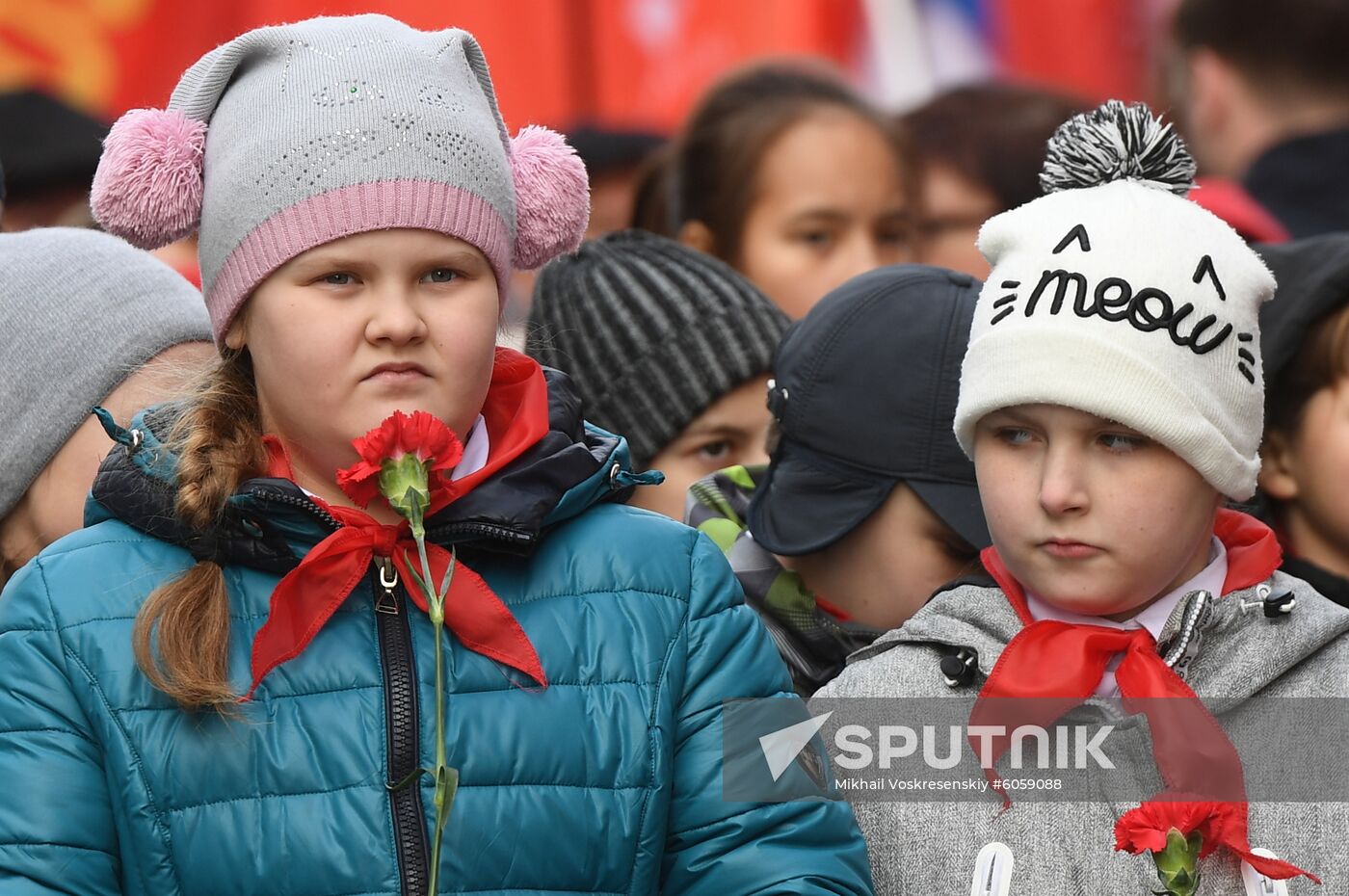 Russia October Revolution Anniversary