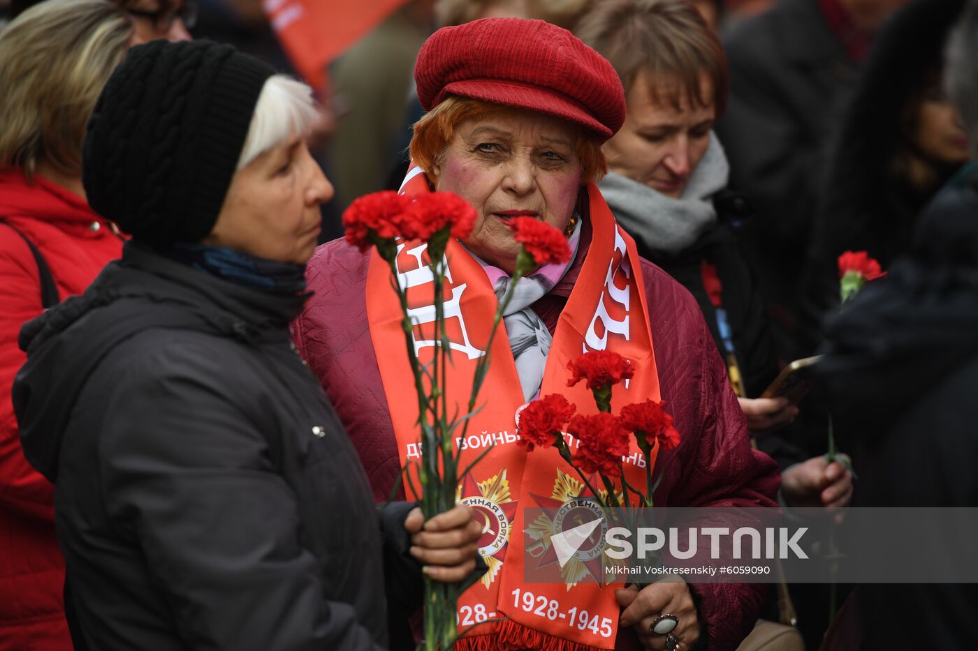 Russia October Revolution Anniversary