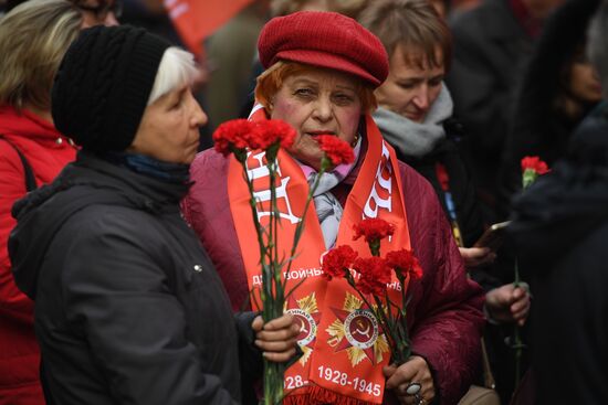 Russia October Revolution Anniversary