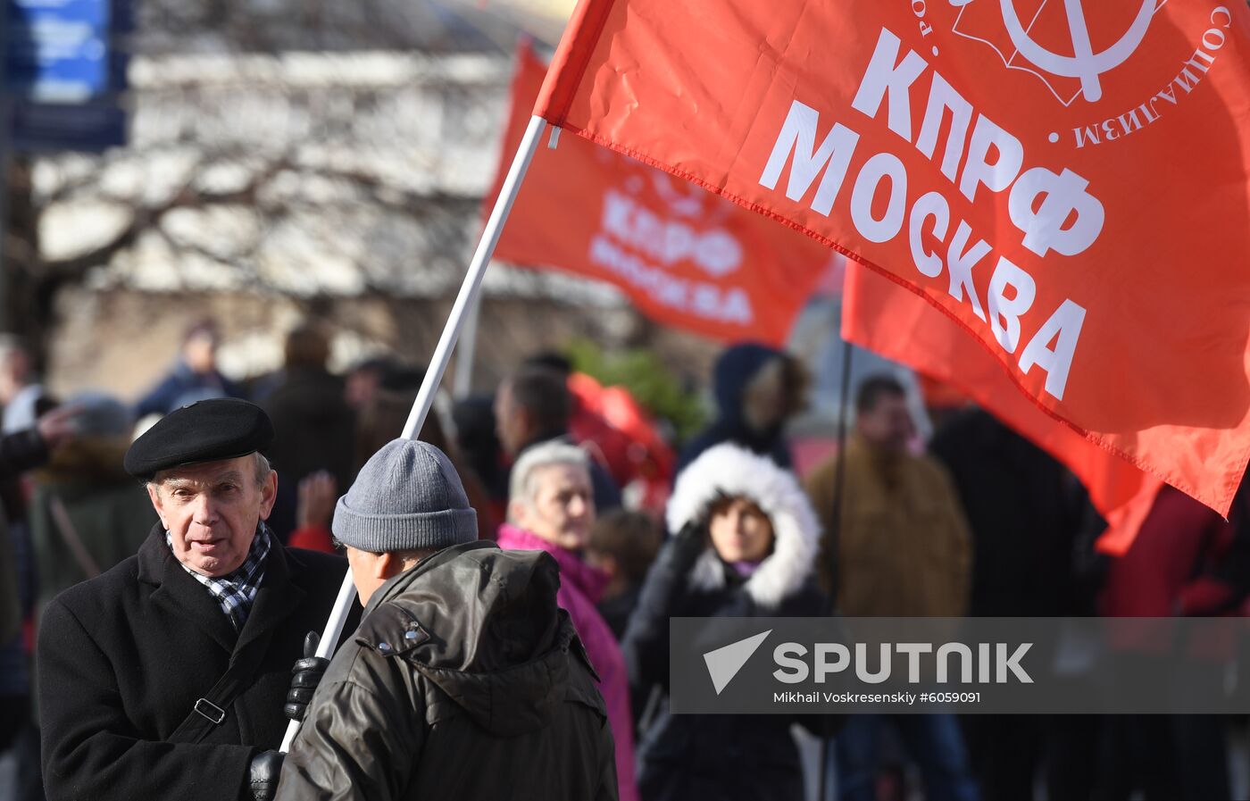 Russia October Revolution Anniversary