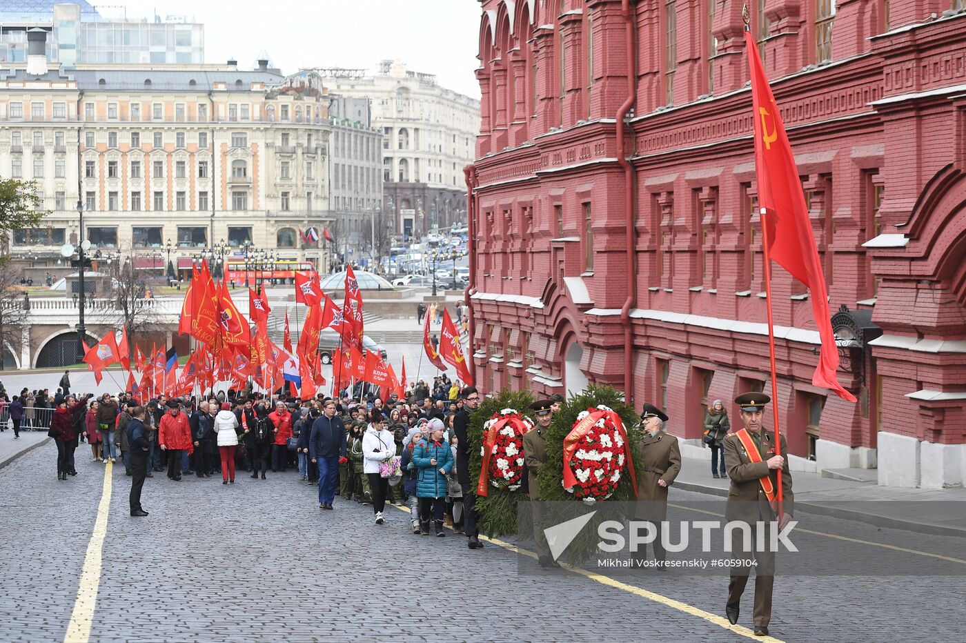 Russia October Revolution Anniversary