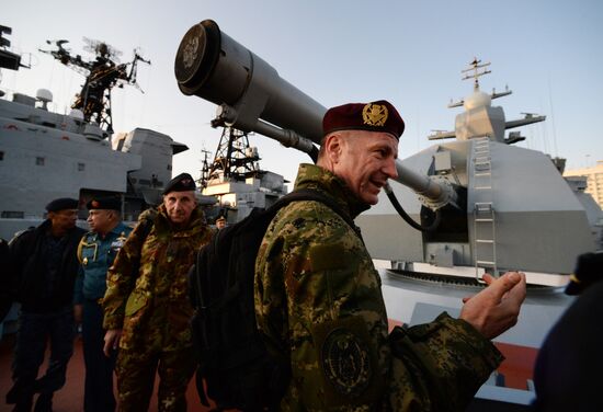 Russia Navy Foreign Attaches