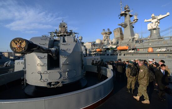 Russia Navy Foreign Attaches