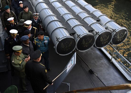 Russia Navy Foreign Attaches
