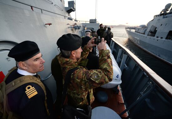 Russia Navy Foreign Attaches