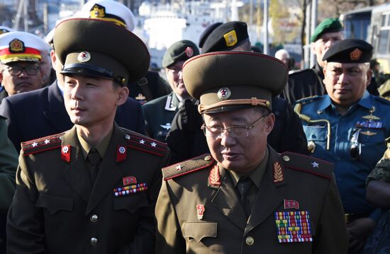 Russia Navy Foreign Attaches