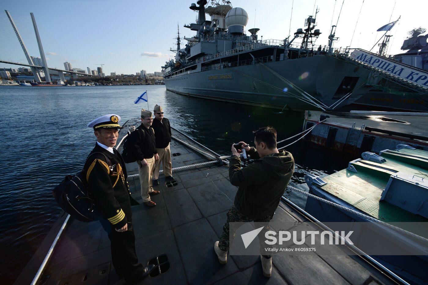 Russia Navy Foreign Attaches