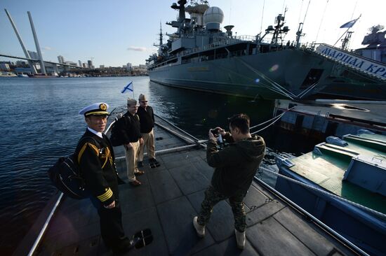 Russia Navy Foreign Attaches
